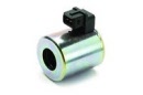 Solenoide 24V para bloque de la placa eyectora de compactador Faun Variopress.Compatible con referencia original FAUN HA5155*. 