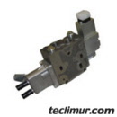 Valvula sandwich completa para mecanismo elevador en el bloque hidráulico principal de compactadores Geesink GPM III. Compatible con referencias originales Geesink P-3950-9080* / P39509080* / 46125 