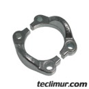 Brida de acoplamiento para manguera de succión P1 en bomba hidráulica de compactador Faun. Compatible con referencia original FAUN 0017242*. 