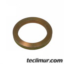 Anillo distanciador 50/68x8 mm. para bulón de articulación superior en el punto de giro de la sección trasera en compactadores Faun Variopress. Compatible con referencia original FAUN 1545025*. 