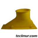 Recubrimiento interior para protección de la campana de aspiración en barredoras Johnston de las series VT y VS. Compatible con referencia original 272-45*