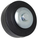 Rueda completa con nucleo central para barredoras RAVO. Compatible con la referencia original de Ravo 4240101*. 