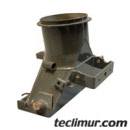 Campana de succión sin accesorios para la boca de aspiración de barredoras Ravo. Compatible con la referencia original de Ravo 4241141* / 4241137* 