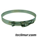 Abrazadera para fijacion de tubo aspiracion en barredoras Schmidt .Compatible con referencia original Schmïdt 98030080* 