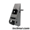 Soporte izquierdo para anclaje del estribo en compactadores Haller X2. Compatible con referencias originales de Haller 106632* / 106.632* / 106 632*