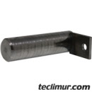 Bulon ø30x105 mm. con pletina soldada para retencion de la plataforma del estribo en compactadores Haller X2.Compatible con referencias originales de Haller 104403* / 104.403* / 104 403* 