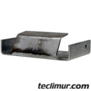 Tapa de cierre inferior para el soporte del estribo en compactadores Haller X2.Compatible con referencias originales de Haller 106796* / 106.796* / 106 796* 