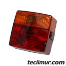 Grupo optico de iluminacion superior trasero para compactadores Haller X2.Compatible con referencias originales de Haller 350120* / 350.120* / 350 120* 